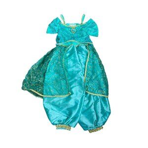 Princess Jasmine Costume Girls Child Size 4 Dress Up Halloween Aladdin